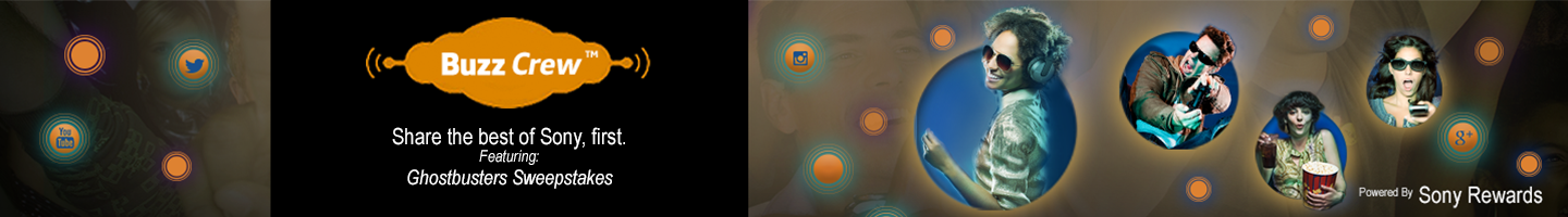 Sony Rewards Buzz Crew Logo