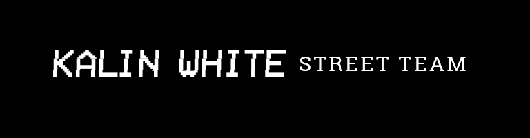 Kalin White Street Team Logo