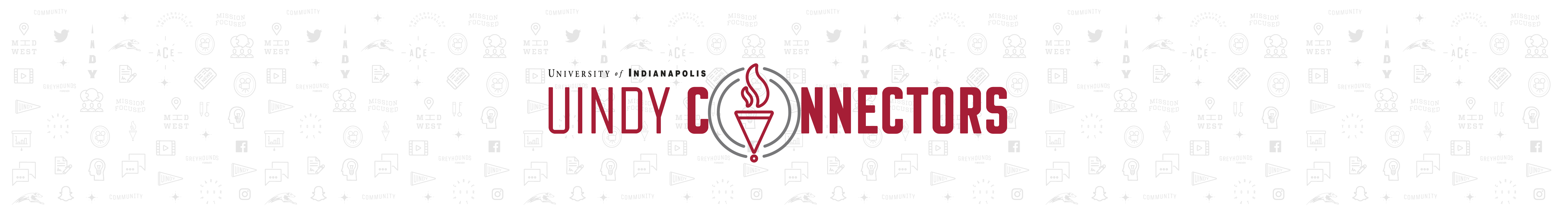 UIndy Connectors: the University of Indianapolis Social Ambassador Program Logo