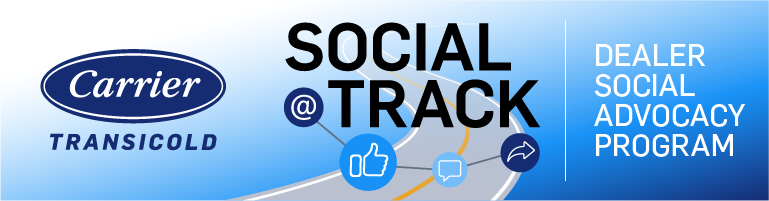 Carrier Transicold Social Track Logo