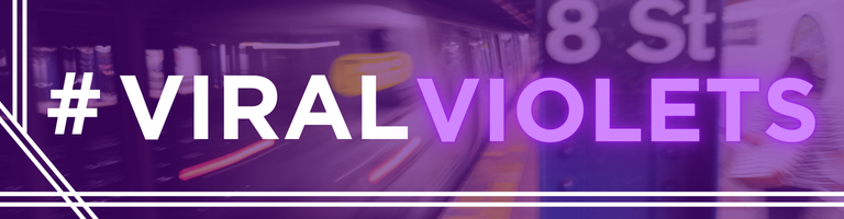#ViralViolets Logo