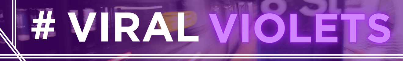 #ViralViolets Logo