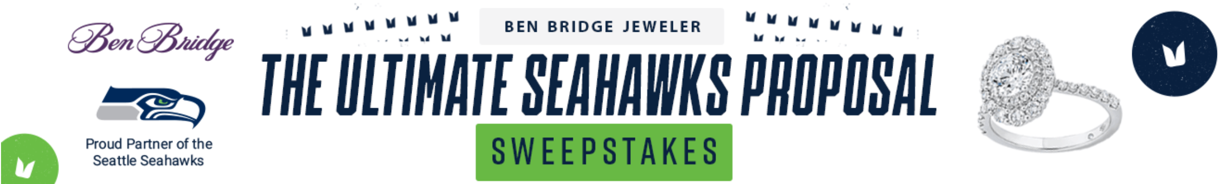 Ben Bridge Jeweler's Ultimate Seahawks Proposal Sweepstakes Logo
