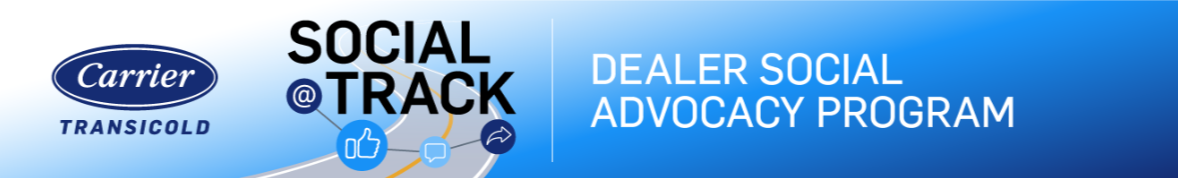 Carrier Transicold Social Track Logo